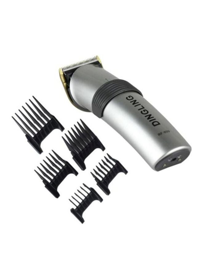 Rechargeable Hair Trimmer Silver/Black 17 x 4.5inch