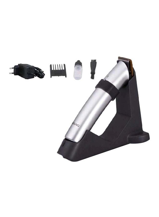 Professional Hair Trimmer Silver/Black