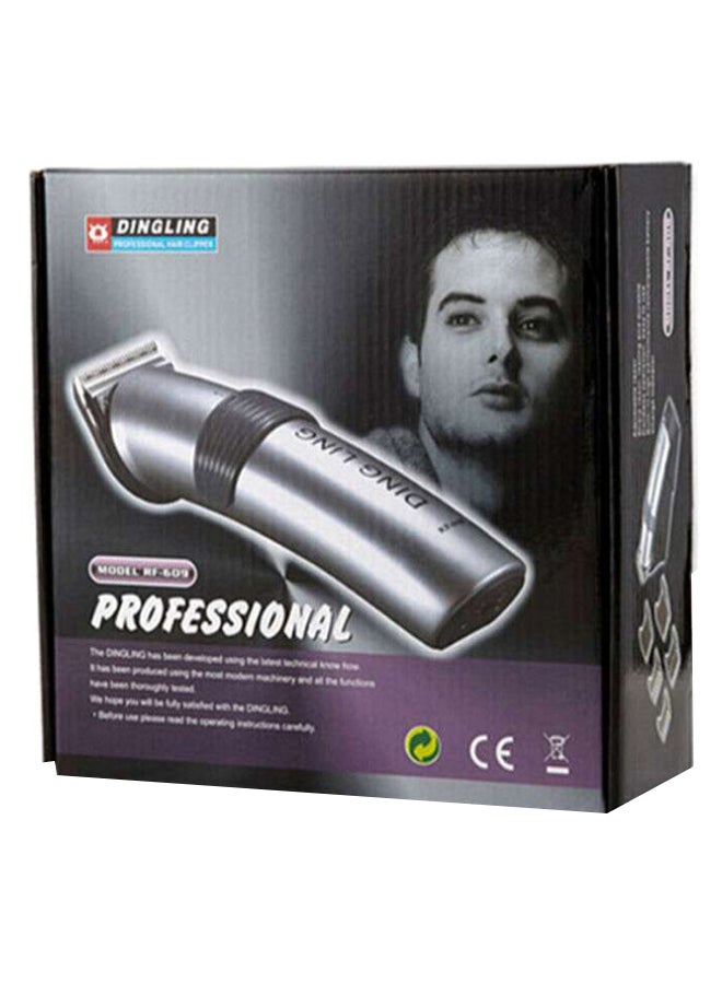 Electric Hair Trimmer Silver 17 x 4.5cm