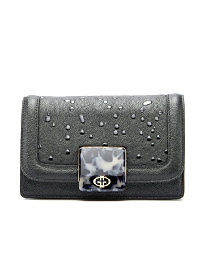 Ember Clutch Bag Black