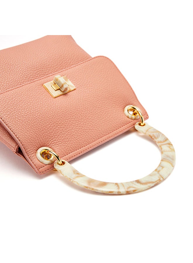 Mini Volpe II Crossbody Bag Camel Pink