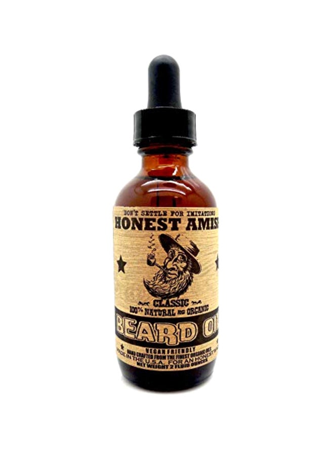 Classic Natural And Organic Beard Oil Clear