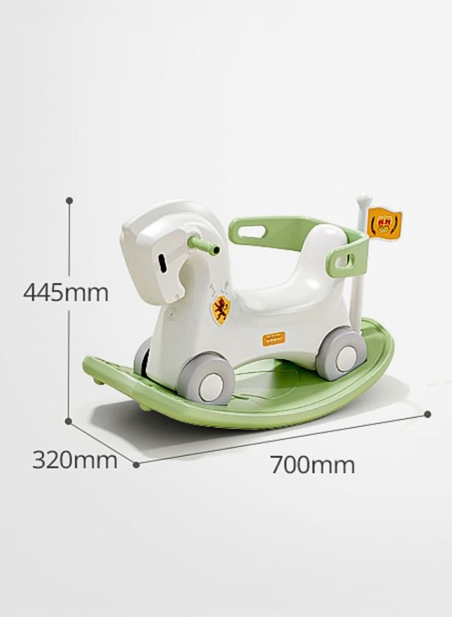 Multifunctional Plastic Baby Rocking Horse Chair 3 In 1 Children Walker Kids Ride On Toy