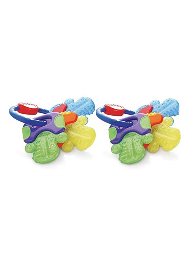 Set Of 2 Icy-Bite Teething Keys