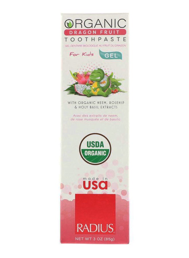 Dragon Fruit Organic Gel Toothpaste