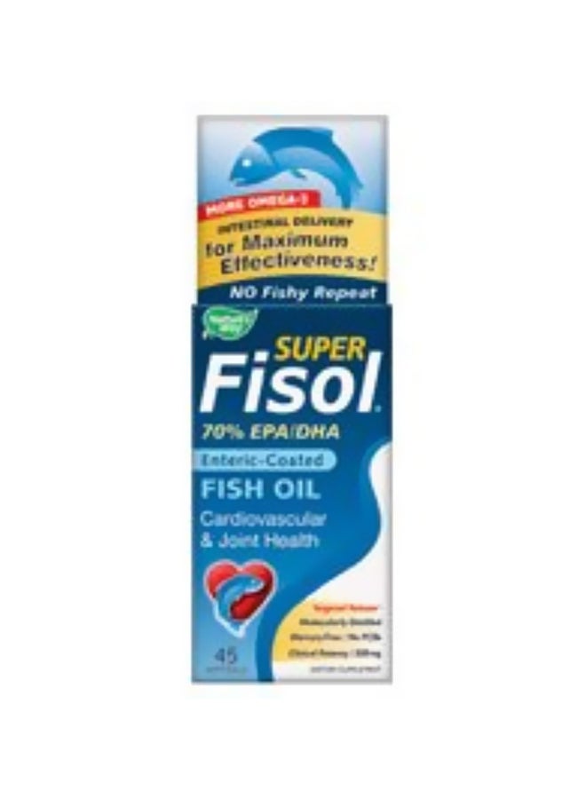 Super Fisol Fish Oil - 180 Softgels