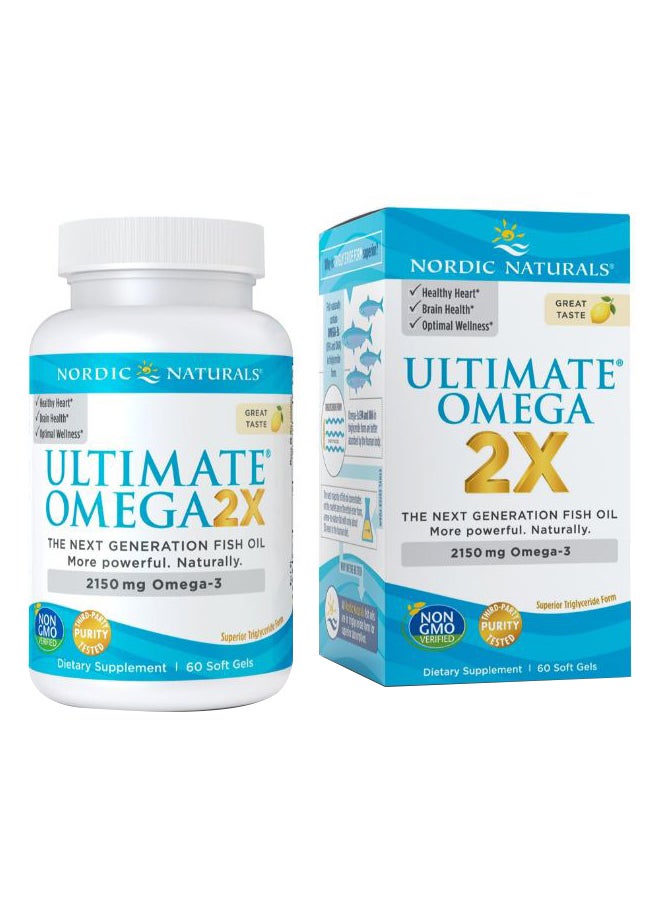 Ultimate Omega 2X Dietary Supplement