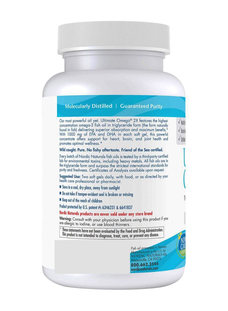 Ultimate Omega 2X Dietary Supplement