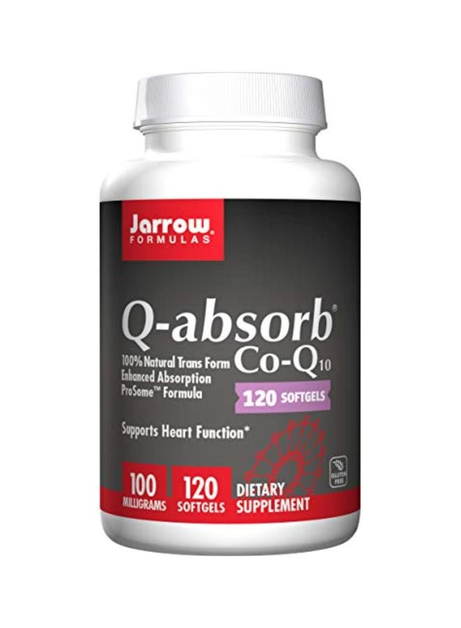 Q-Absorb Heart Function Support Dietary Supplement 100 Mg - 120 Capsules