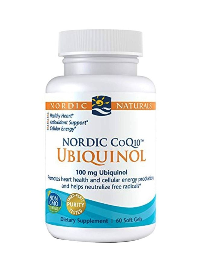 Ubiquinol CoQ10 100 mg - 60 Softgels