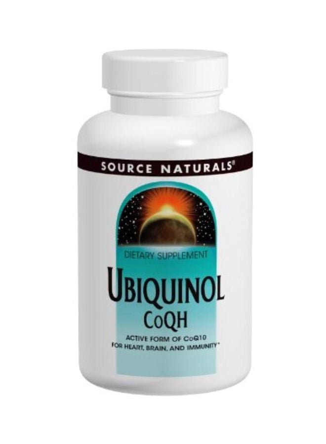 Ubiquinol CoQH Dietary Supplement - 90 Softgels