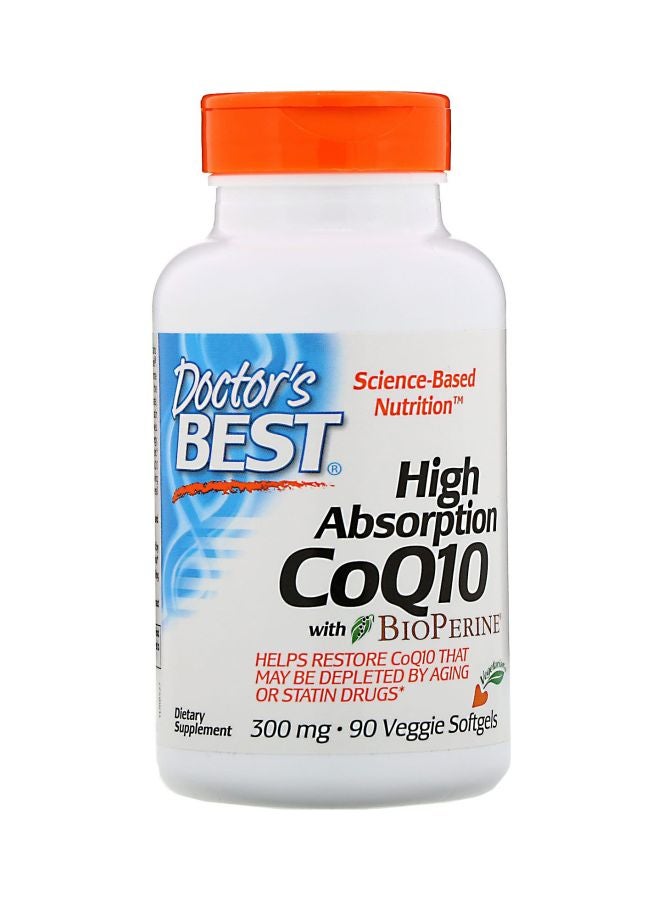 High Absorption CoQ10 300mg - 90 Softgels