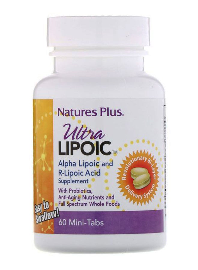 Ultra Lipoic Supplement - 60 Tablets