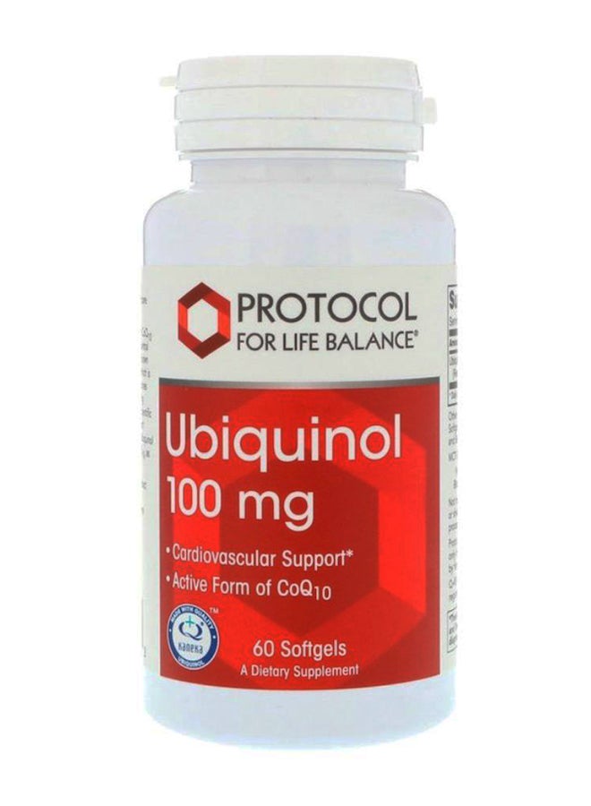 Ubiquinol Dietary Supplement - 60 Softgels