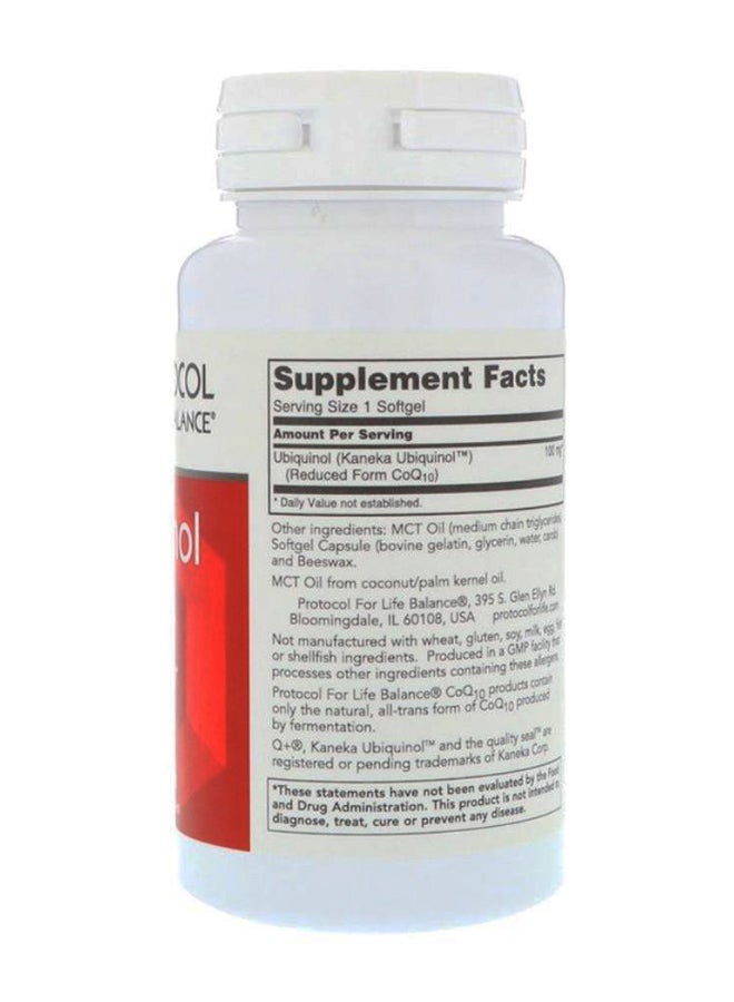 Ubiquinol Dietary Supplement - 60 Softgels