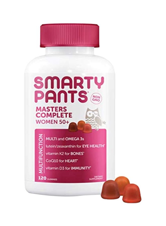 Masters Complete 50+ Dietary Supplements - 120 Gummies