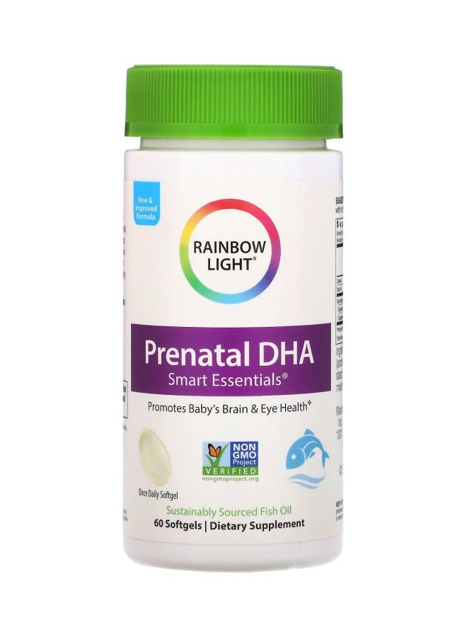 Prenatal DHA Smart Essentials Dietary Supplement - 60 Softgels