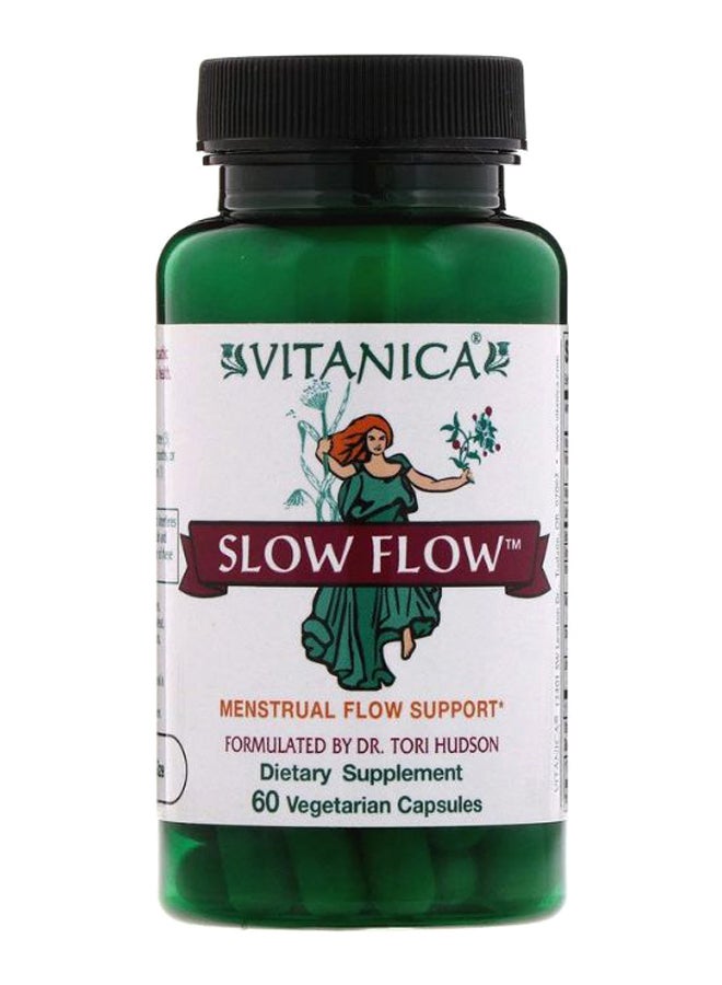 Slow Flow Menstrual Flow Support - 60 Vegetarian Capsules