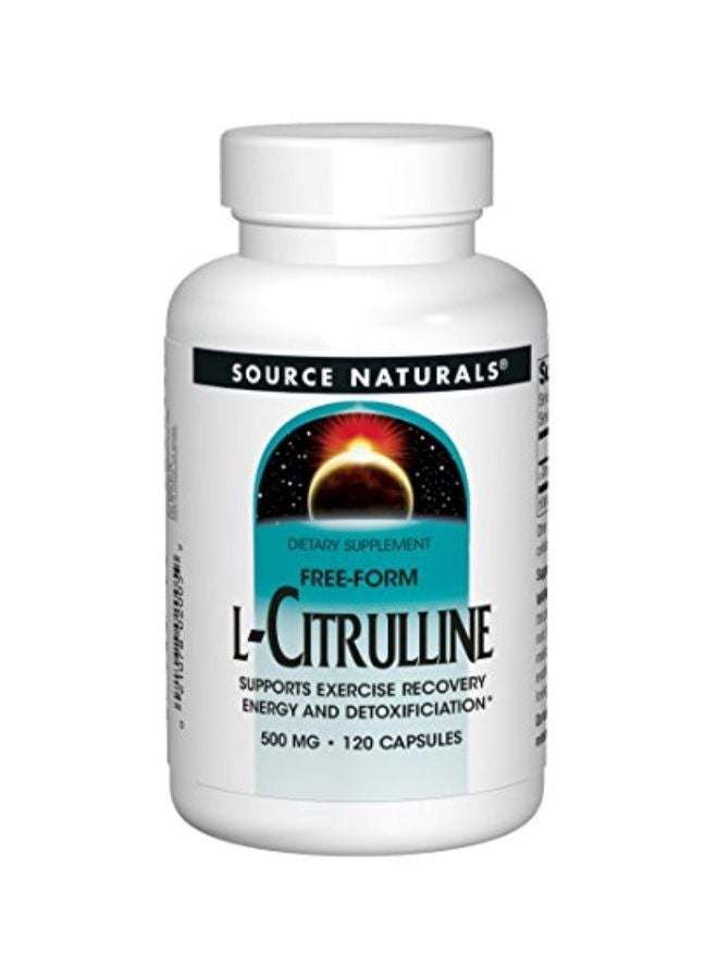 L-Citrulline Dietary Supplement 500mg - 120 Capsules
