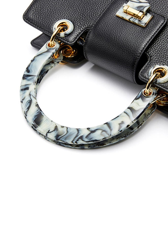 Loge Shoulder Bag Black