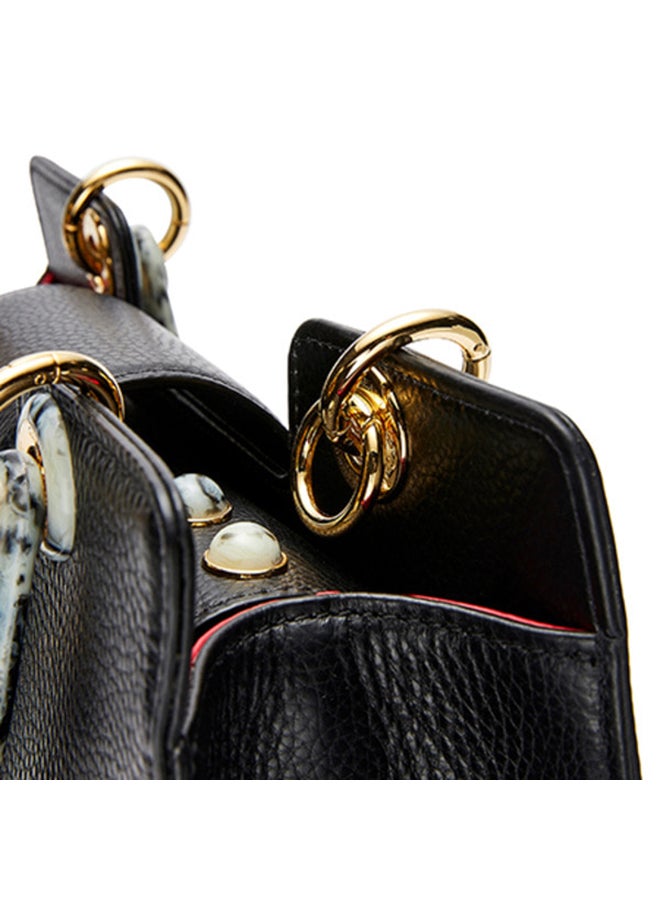Loge Shoulder Bag Black