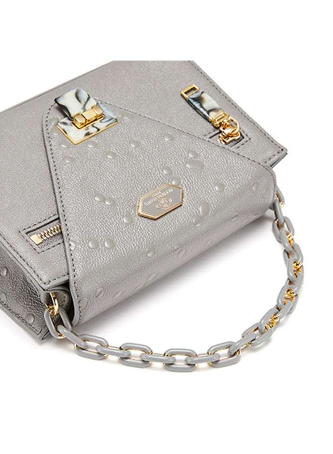Trian Shoulder Bag Grey