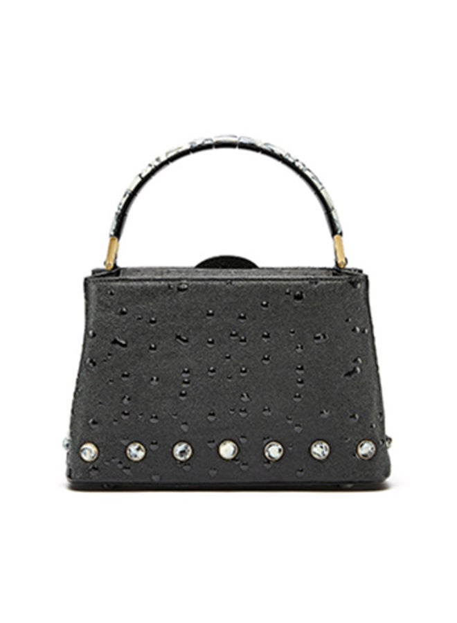 Pioggia Shoulder Bag Black