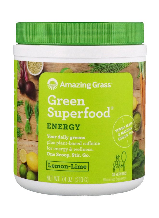 Green Superfood Plant-Based Nutrition - Lemon