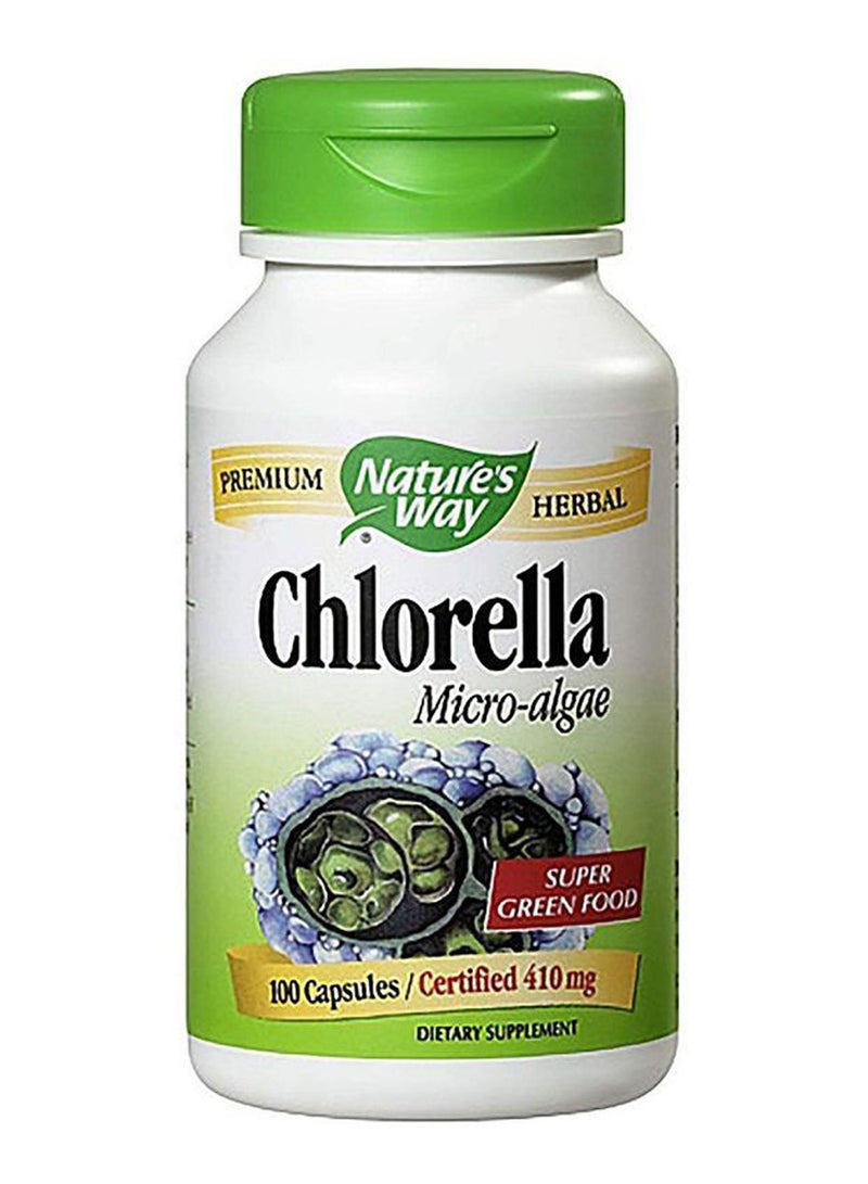 Micro Algae Chlorella - 100 Capsules