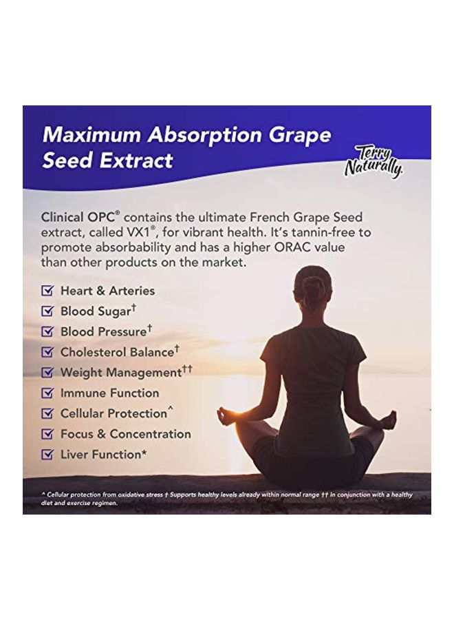 Pack Of 3 Clinical OPC Extra Strength Dietary Supplement - 60 Softgels