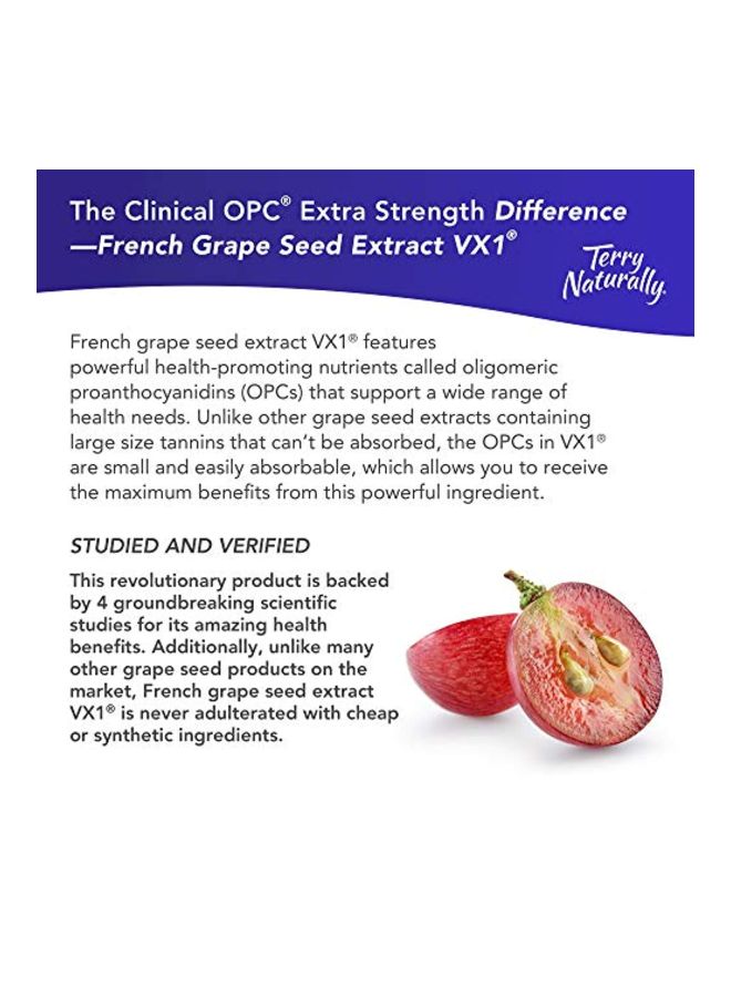 Pack Of 3 Clinical OPC Extra Strength Dietary Supplement - 60 Softgels