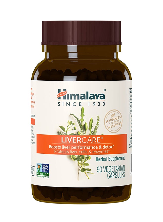 LiverCare Herbal Supplement - 90 Capsules