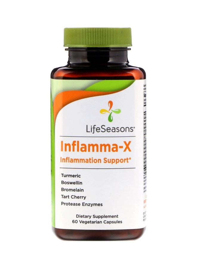 Inflamma-X Inflammation Support Dietary Supplement - 60 Vegetarian Capsules