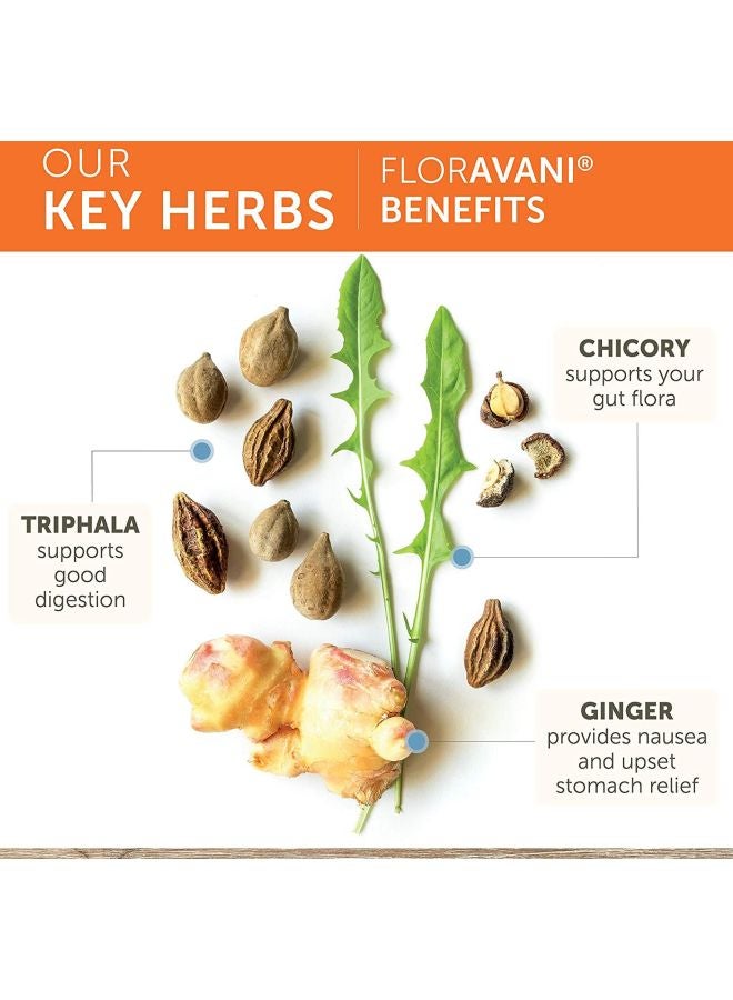 FlorAvani Herbal Supplement - 90 Vegetarian Capsules