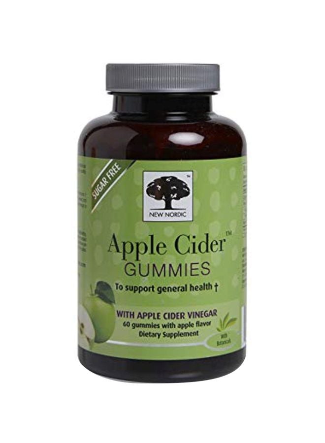 Pack Of 2 Apple Cider Dietary Supplement - 60 Gummies