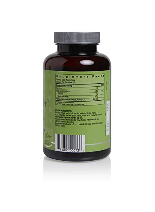 Pack Of 2 Apple Cider Dietary Supplement - 60 Gummies