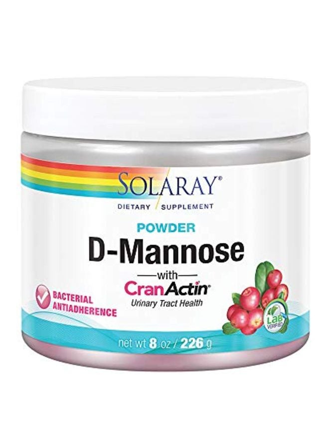 D-Mannose With Cranactin Powder Dietary Supplement - Lemon Berry Flavored