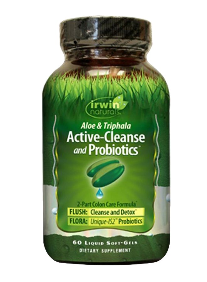 Aloe And Triphala Active Cleanse - 60 Liquid Soft-Gels