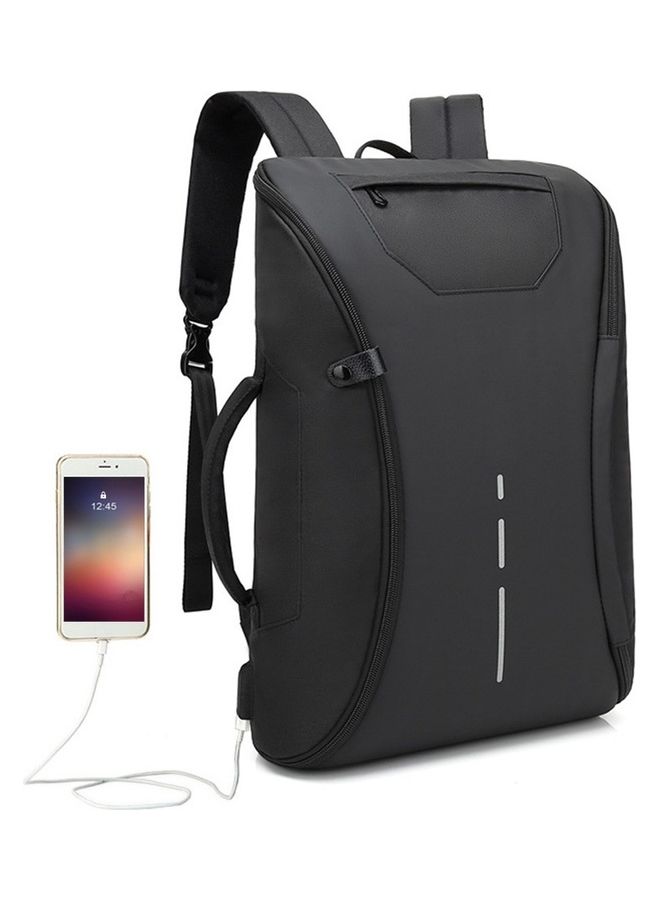 Stylish Laptop Backpack Black