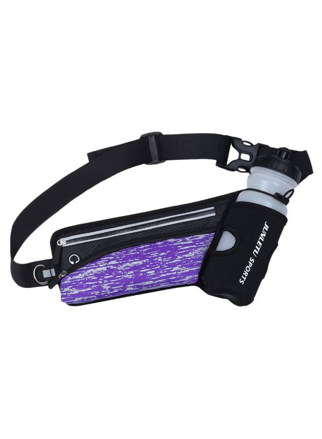 Breathable Reflective Running Waist Belt With Bottle Holder