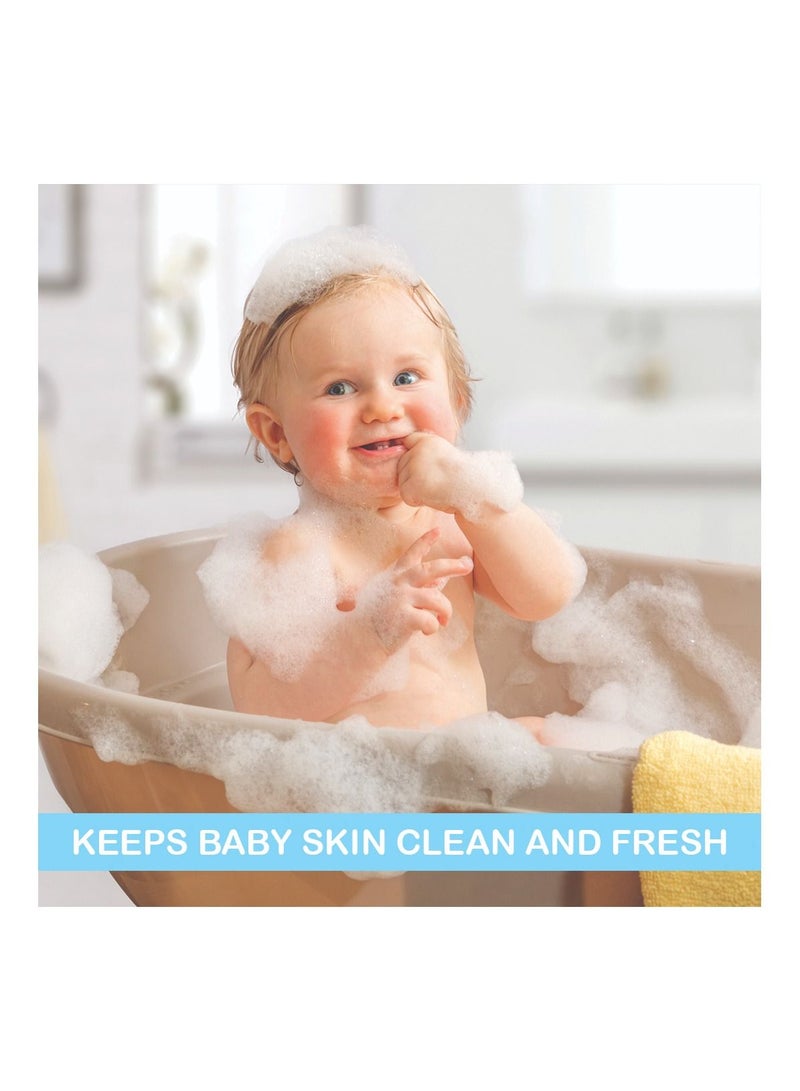 Cool & Cool Baby Washing Gel- 1 Liter (Pack of 2) - Head to Toe Baby Bath, Dye Free,Tear Free,Paraben-Free,Vitamin-E & Aloe Vera Extract With Extra Mild Formula 2 Liters