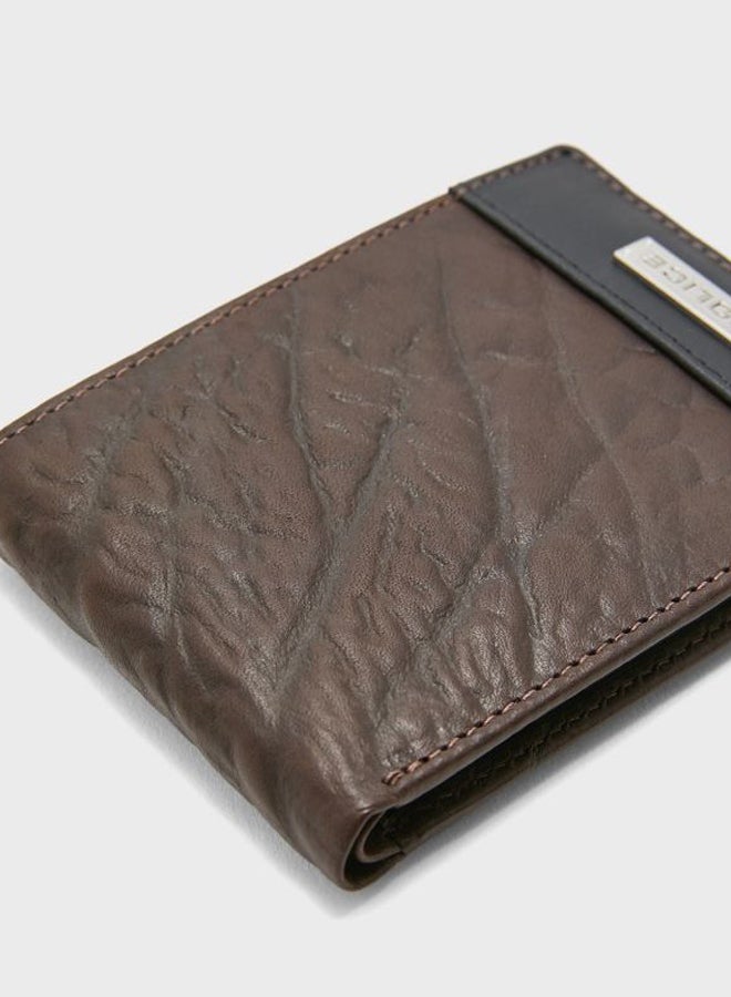 Tolerance Bi-Fold Wallet Brown/Blue