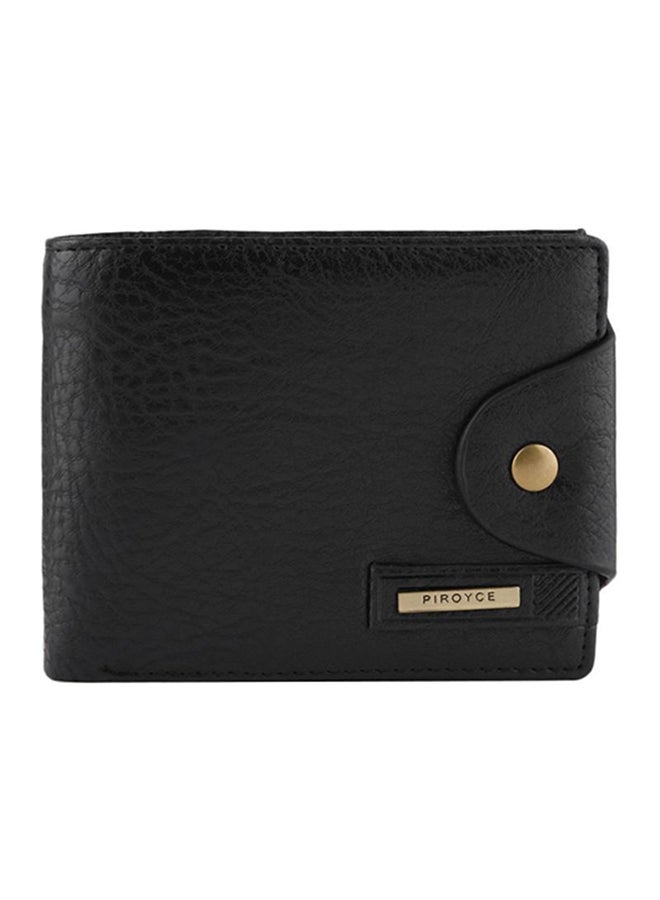 Leather Vintage Wallet Black