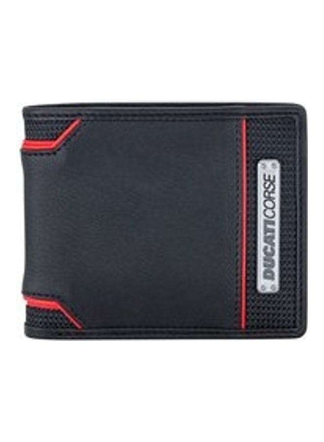 Elegante Men's Wallet Black/Red