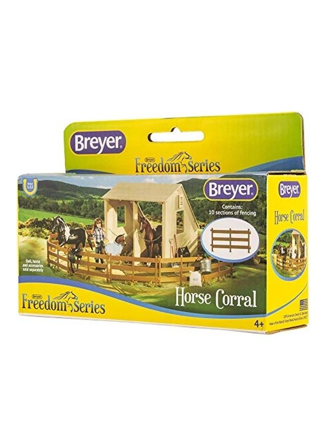 10-Piece Freedom Series Horse Corral Fencing Accessories Set (Classics) 7.5 X2.5 X5.5inch