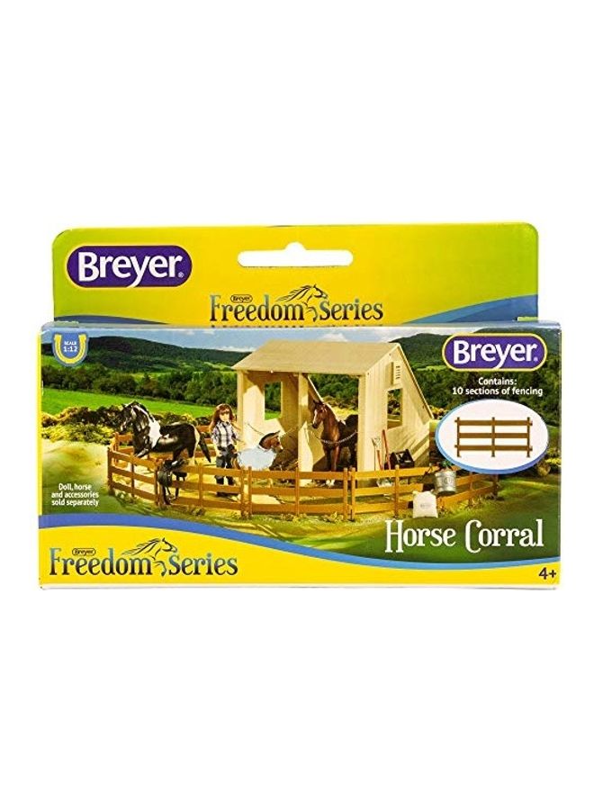 10-Piece Freedom Series Horse Corral Fencing Accessories Set (Classics) 7.5 X2.5 X5.5inch