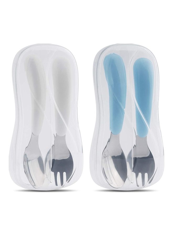 Baby Fork And Spoon Silverware Set