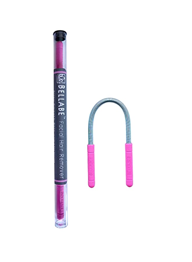 Set Of 2 Facial Hair Removers Multicolour