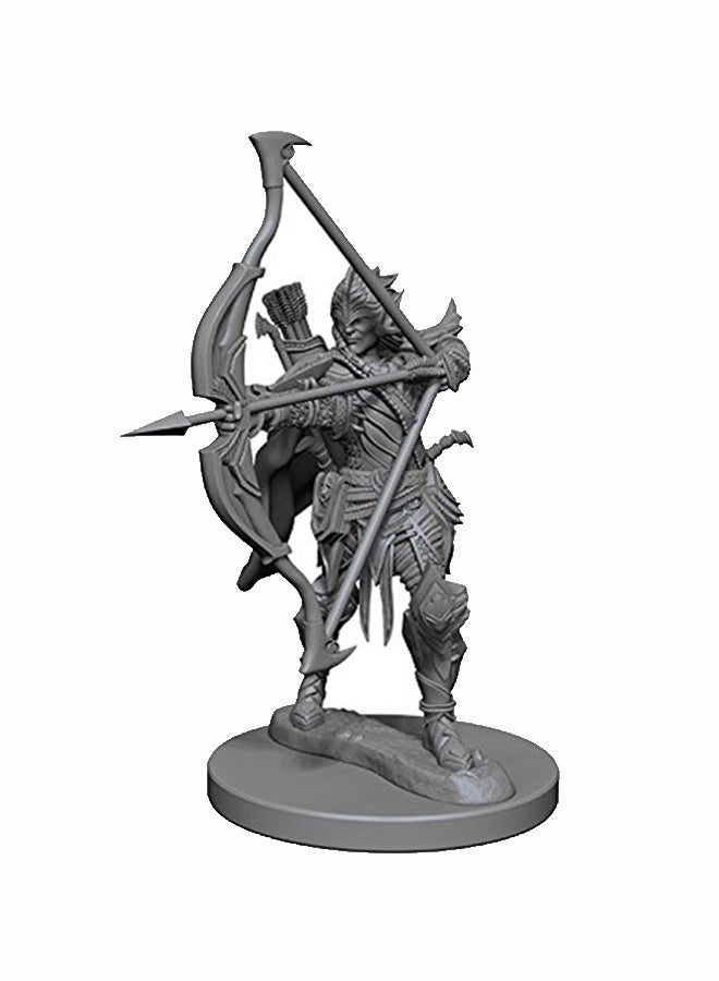 Deep Cuts Unpainted Elf Male Fighter Statue WZK72598