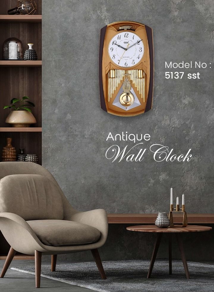 Musical and Pendulum Fancy Wall Clock